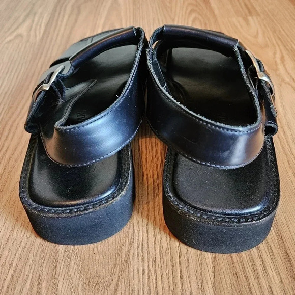 Cole Haan Leather Men's Fisherman Grandpacore Casual Black Sandals Shoes Size 10 - Picture 8 of 12